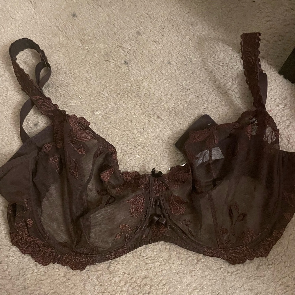 Aubade Chocolate Lace Bra